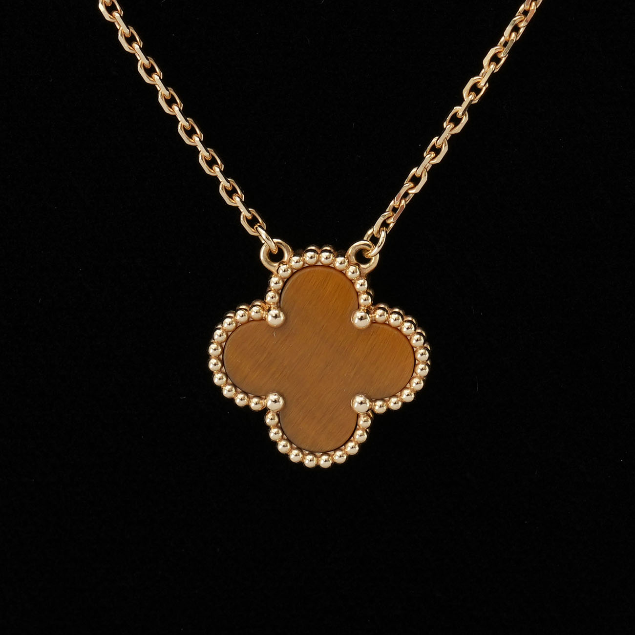 Van Cleef & Arpels(USED)반클리프앤아펠 빈티지 알함브라 타이거즈 아이 네크리스